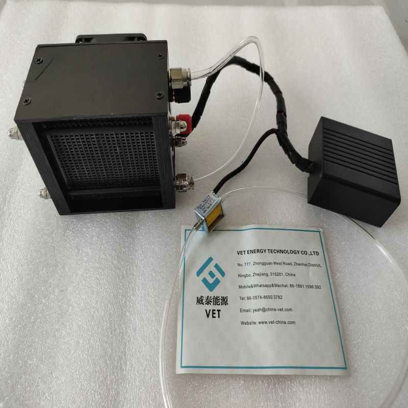 ড্রোন 100w মেটাল বাইপোলার হাইড্রোজেন ফুয়েল সেল স্ট্যাকের জন্য Pemfc 12v হাইড্রোজেন ফুয়েল সেল