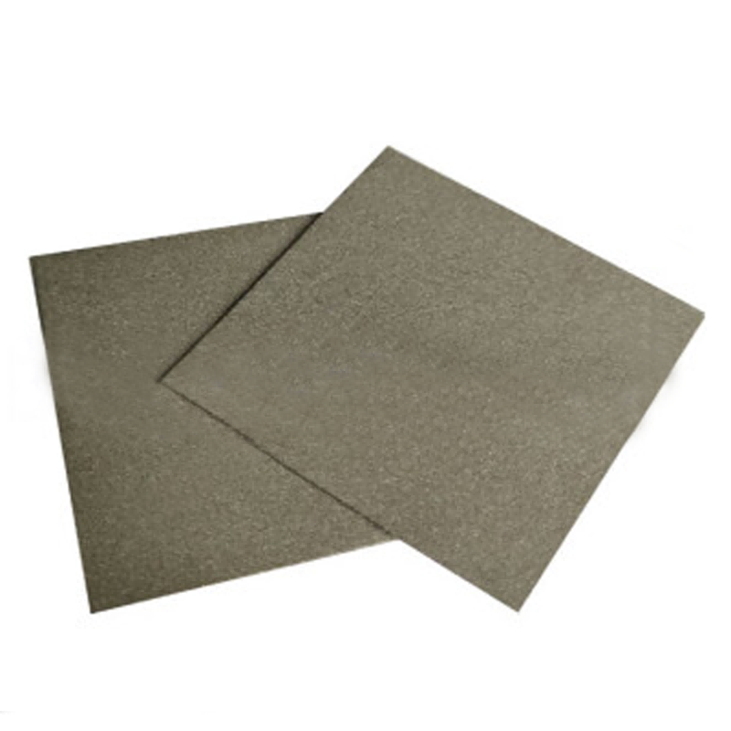 জল ইলেক্ট্রোলাইসিস টাইটানিয়াম ফাইবার sintered মাদুর platinized গ্যাস বিস্তার মাদুর